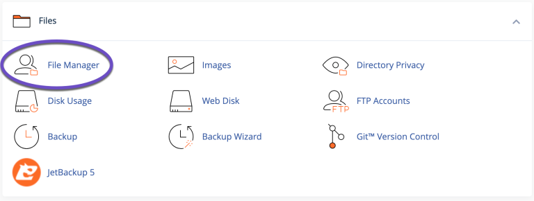 How to use File Manager in cPanel